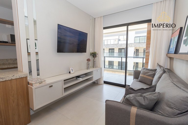 139C - lindo apartamento a 50m da praia de Canto Grande