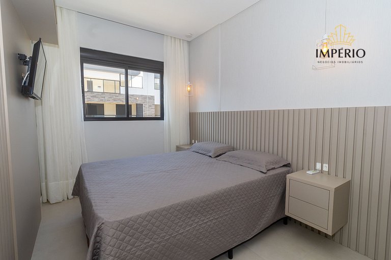 139C - lindo apartamento a 50m da praia de Canto Grande