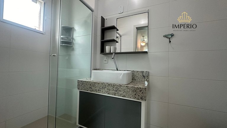 172 - Lindo apartamento á 250m da praia de Bombas