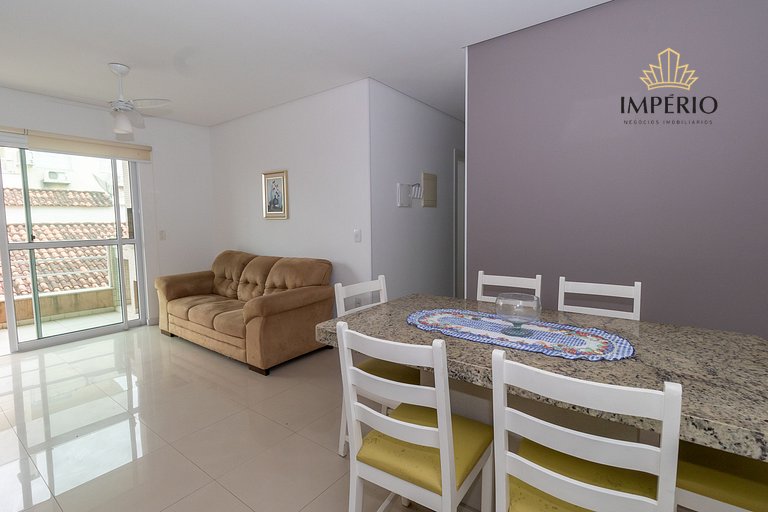 449 - Lindo Apartamento de 3 dormitórios á 100m da praia de