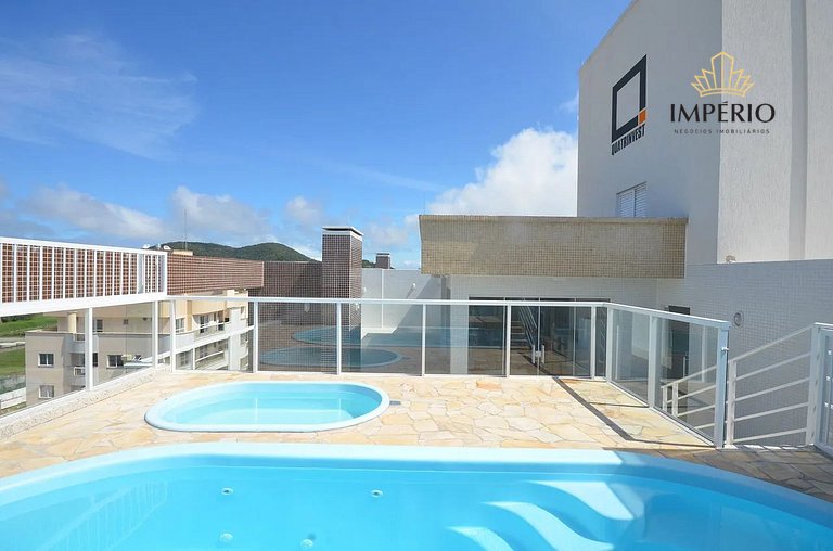 451 - Lindo Apartamento de 3 dormitórios na praia de Bombas