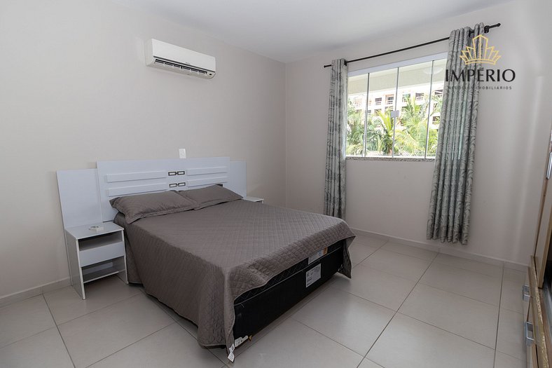 496 - Lindo Apartamento 3 quartos localizado na praia de Bom