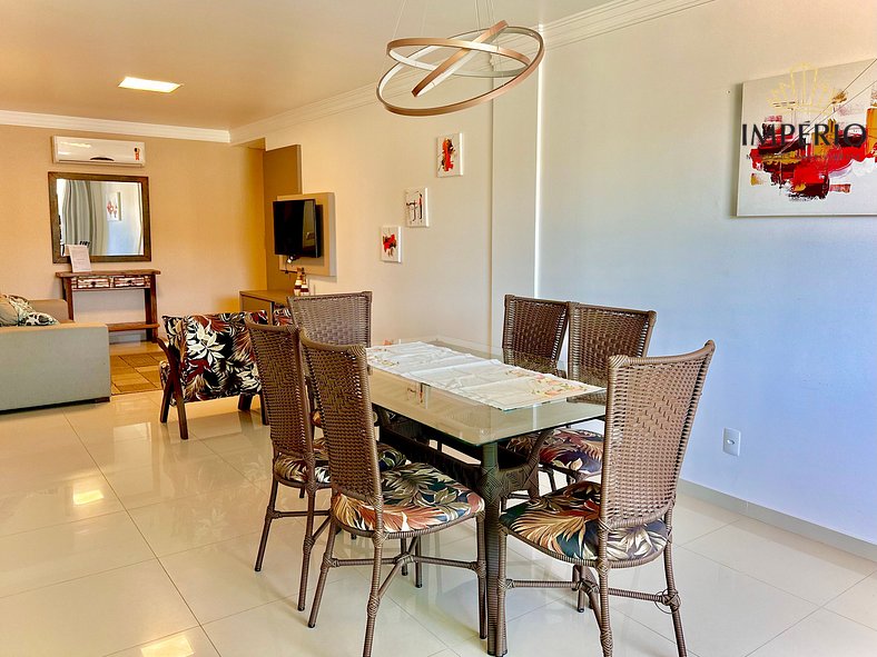 534 - Lindo Apartamento 2 dormitórios na praia de Bombas