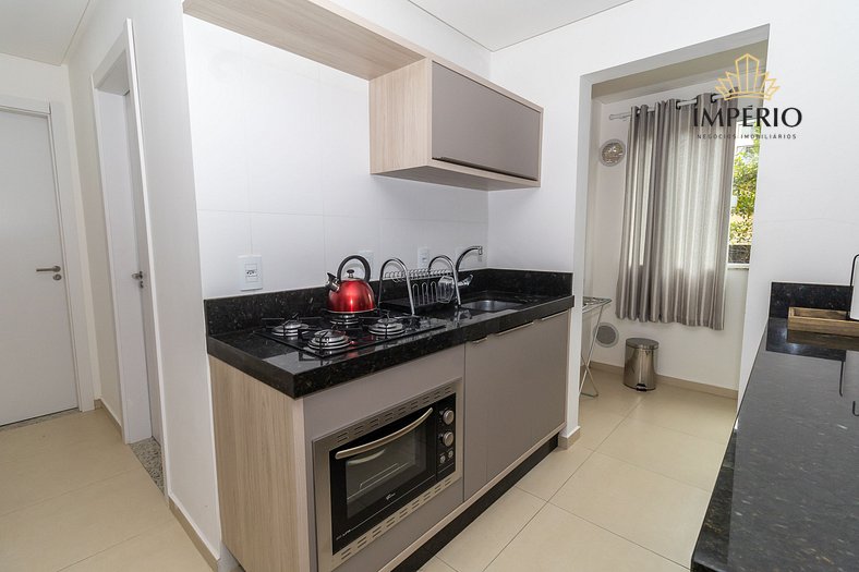 543 - Lindo apartamento 2 dormitórios na praia de Bombas