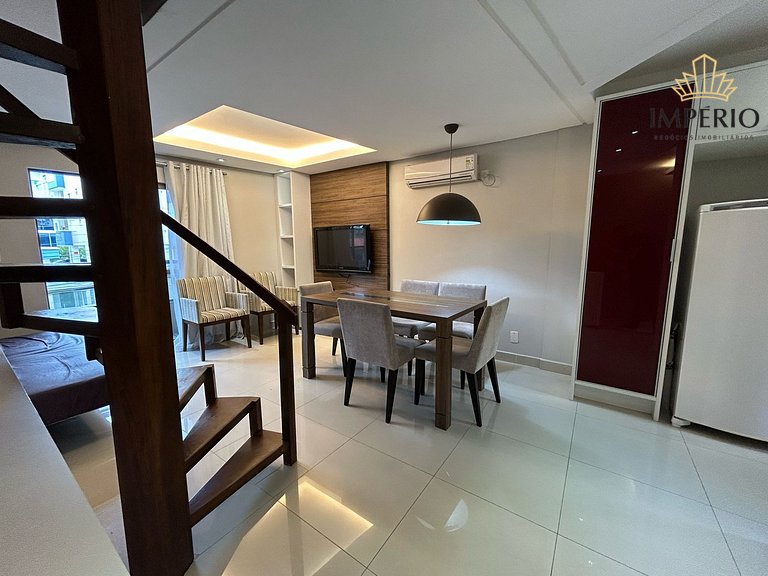 729 - Apartamento 2 Dormitórios na Praia Central de Bombinha